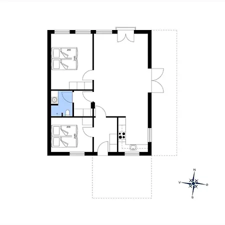 Apartamento 894-hvide-sande-bredgade-1-nr-4 Hvide Sande